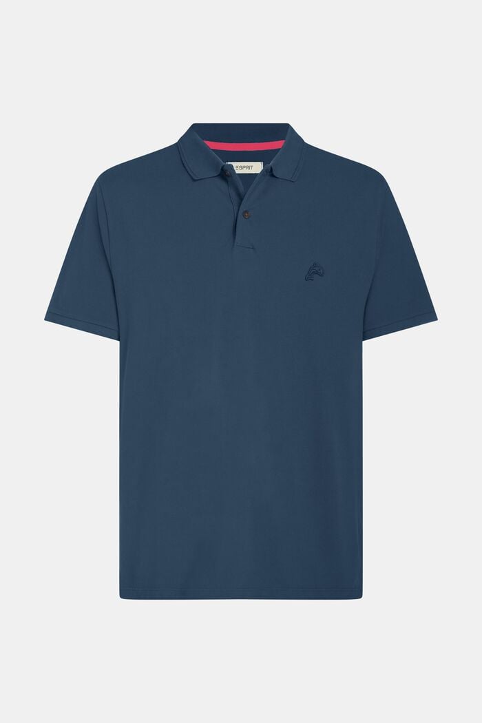 Polo classique Dolphin Tennis Club, DARK BLUE, detail image number 4