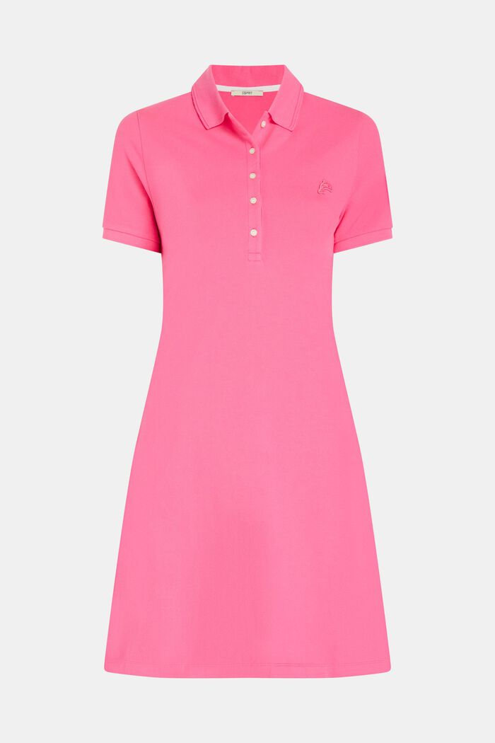 Robe polo classique Dolphin Tennis Club, PINK, detail image number 4